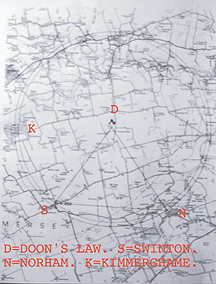 The Doons Law, Scotland crop circle, aerial photo 7