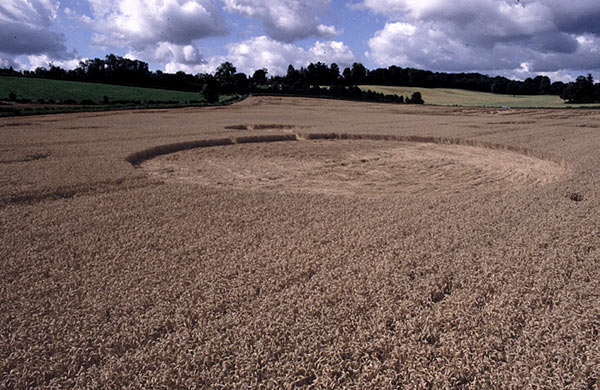 Newton St Loe, Somerset crop circle, aerial photo 2