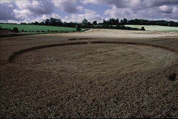 Newton St Loe, Somerset crop circle, aerial photo 3