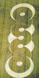 Barton-Le-Clay, Bedfordshire crop circle, aerial photo 2