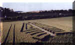 East Oakley, Hampshire crop circle, aerial photo 5