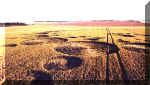 Stonehenge, Wiltshire crop circle, aerial photo 2