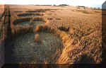 Windmill Hill, Wiltshire crop circle, aerial photo 8