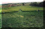 Yoxall, Staffordshire crop circle, aerial photo 8