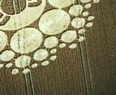 Milk Hill, Wiltshire crop circle, aerial photo 4