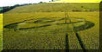 Furze Hill, Wiltshire crop circle, aerial photo 3