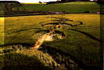 Lockeridge, Wiltshire crop circle, aerial photo 2