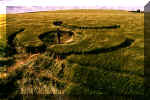 Lockeridge, Wiltshire crop circle, aerial photo 3
