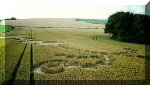 West Woods, Wiltshire crop circle, aerial photo 4