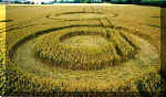 Owslebury, Hampshire crop circle, aerial photo 2