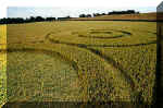 Owslebury, Hampshire crop circle, aerial photo 3