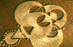 Lockeridge (3), Wiltshire crop circle, aerial photo 5
