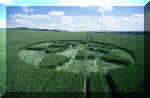 All Cannings, Wiltshire crop circle, aerial photo 4