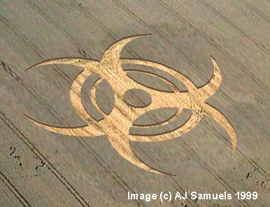 Allington, Wiltshire crop circle, aerial photo 17