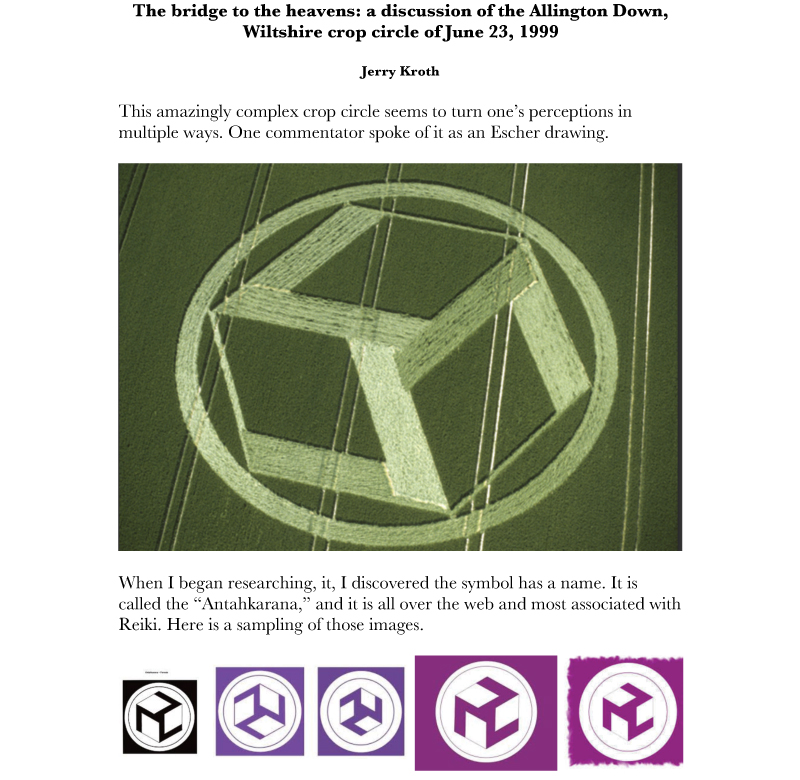 Allington, Wiltshire crop circle, aerial photo 4
