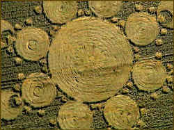 Avebury Avenue, Wiltshire crop circle, aerial photo 15