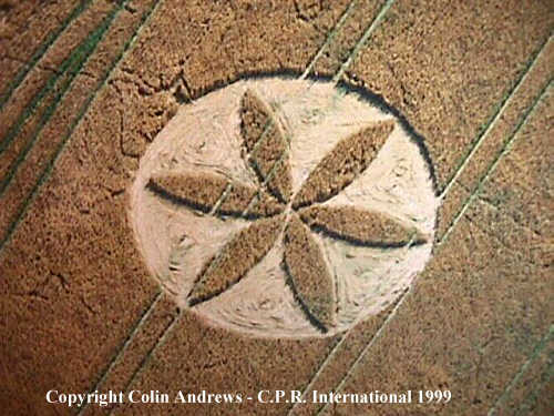 Avebury Avenue, Wiltshire crop circle, aerial photo 7