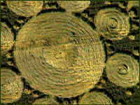 Avebury Avenue, Wiltshire crop circle, aerial photo 10