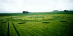 Avebury Trusloe, Wiltshire crop circle, aerial photo 4