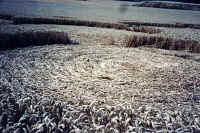 Borstal, Kent crop circle, aerial photo 4