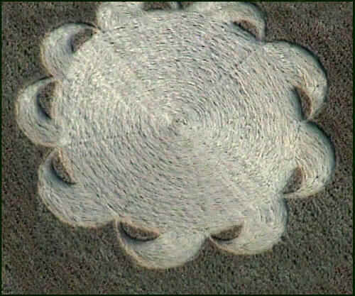 Stanton Prior, nr Bristol crop circle, aerial photo 10