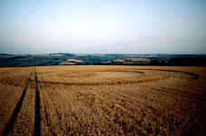 Stanton Prior, nr Bristol crop circle, aerial photo 3