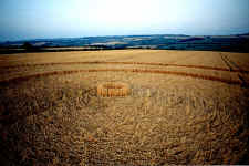 Stanton Prior, nr Bristol crop circle, aerial photo 4