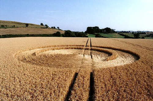 Stanton Prior, nr Bristol crop circle, aerial photo 8