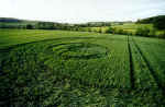 Compton Dando, Somerset crop circle, aerial photo 6