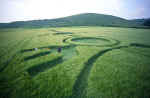 East Field (1), Wiltshire crop circle, aerial photo 5