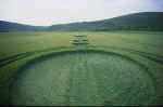 East Field (1), Wiltshire crop circle, aerial photo 7