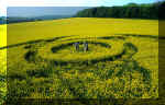 Henwood, Hampshire crop circle, aerial photo 2