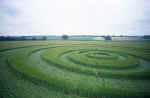 Penton Grafton, Hampshire crop circle, aerial photo 3