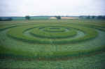 Penton Grafton, Hampshire crop circle, aerial photo 4