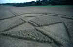 Upavon, Wiltshire crop circle, aerial photo 3
