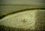 All Cannings Bridge, Wiltshire crop circle, aerial photo 22