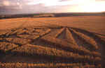 Allington Down, Wiltshire crop circle, aerial photo 13