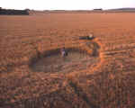Green Street, Wiltshire crop circle, aerial photo 8