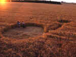 Green Street, Wiltshire crop circle, aerial photo 9