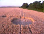 Green Street, Wiltshire crop circle, aerial photo 3