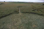 Avebury Avenue, Wiltshire crop circle, aerial photo 11