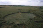 Avebury Avenue, Wiltshire crop circle, aerial photo 14