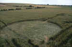 Avebury Avenue, Wiltshire crop circle, aerial photo 16