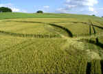 Avebury Avenue, Wiltshire crop circle, aerial photo 19