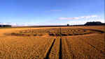 Green Street, Wiltshire crop circle, aerial photo 23