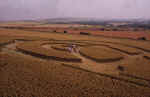 Bishop Cannings (2), Wiltshire crop circle, aerial photo 12