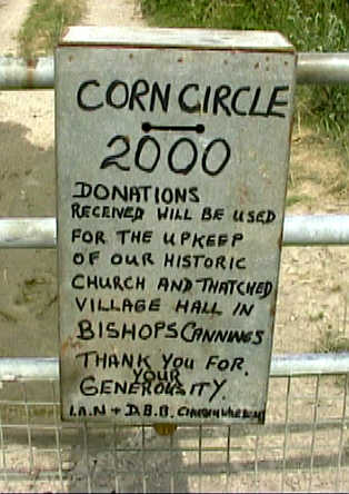 Bishop Cannings (2), Wiltshire crop circle, aerial photo 18