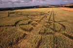 Blacklands, Wiltshire crop circle, aerial photo 11