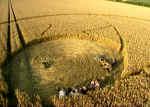 Broadbury Banks (2), Wiltshire crop circle, aerial photo 7