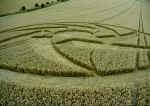 Broadbury Banks (2), Wiltshire crop circle, aerial photo 10